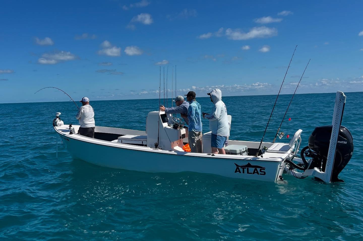 Chasing the bigguns’ with @capt.jackswedberg