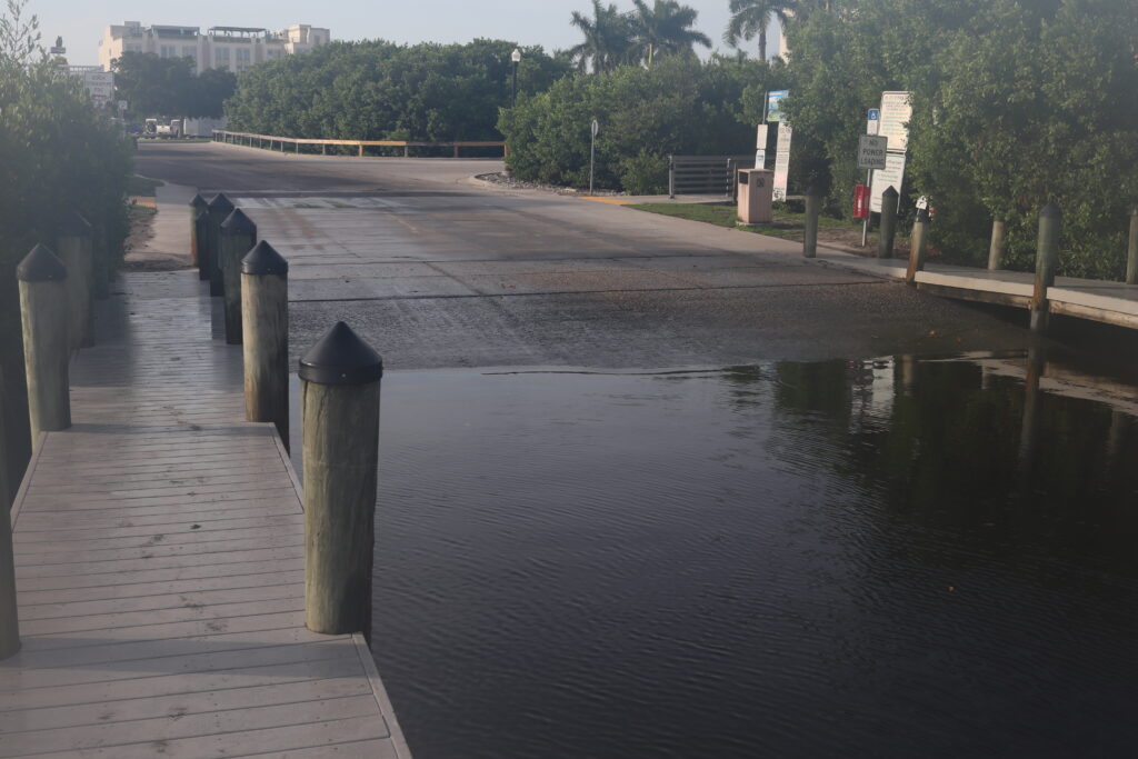 Laishley Park Marina Boat ramp in Punta Gorda, Florida