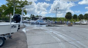 boat ramp at Bayview Park in Naples, Fl