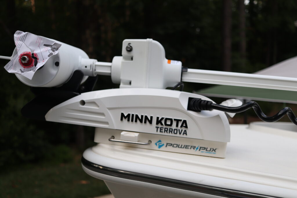 Power Pux installed on Atlas Boatworks 23F Bay Boat